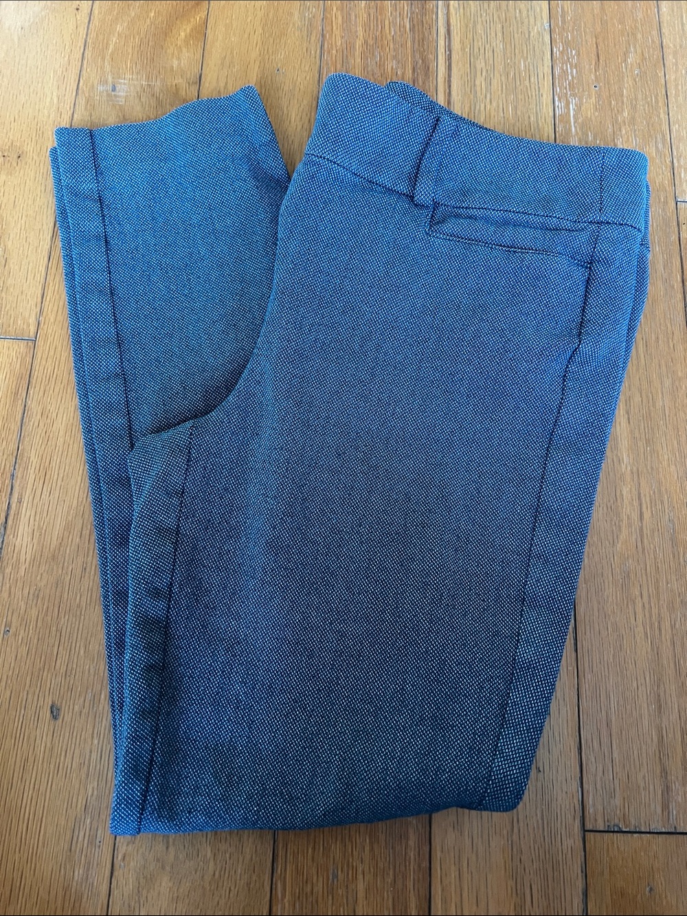 LOFT Blue Ankle Cropped Pants